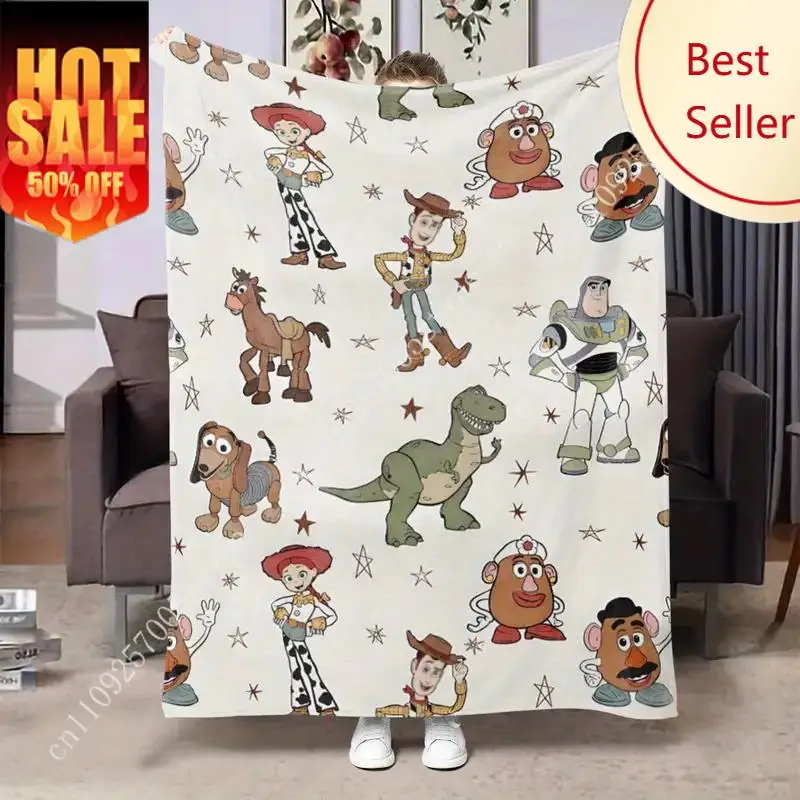 DISNEY CLASSIC Toy Story Soft Flannel Blanket, Vibrant Cartoon Print for Home, Camping & Holiday Gifts
DISNEY CLASSIC Toy Story Soft Flannel Blanket, Vibrant Cartoon Print for Home, Camping & Holiday Gifts