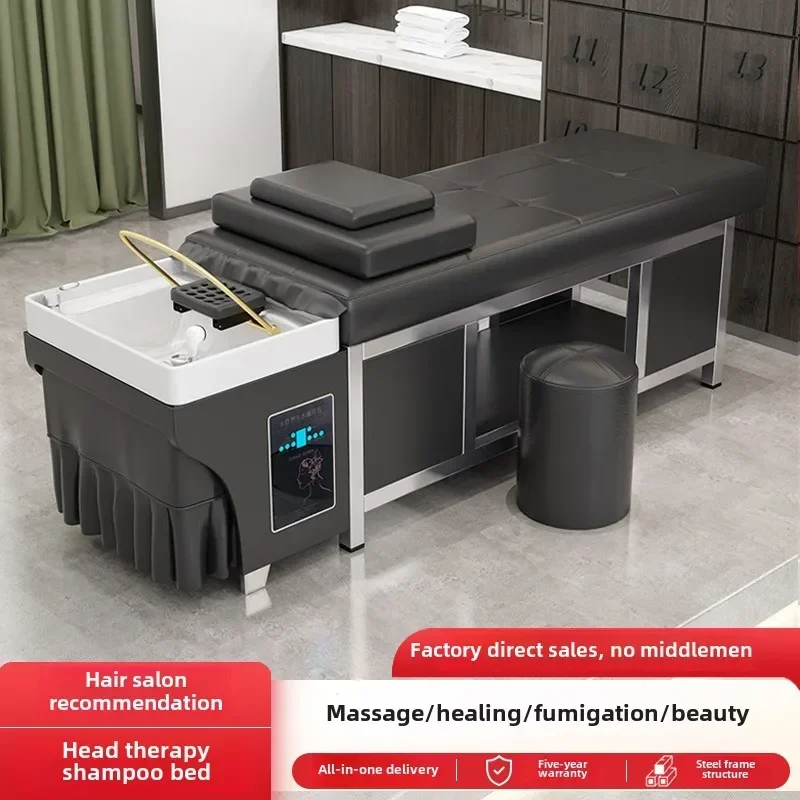 Treatment Stylist Salon Chair Head Spa Water Therapy Shaving Shampoo Chair Barber Hairdressing Cadeira Salon Furniture LJ50SC
Treatment Stylist Salon Chair Head Spa Water Therapy Shaving Shampoo Chair Barber Hairdressing Cadeira Salon Furniture LJ50SC