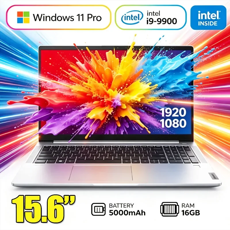 2026 New Latest 15.6 Inch 4K HD Laptop Intel Core I9-9900 16GB RAM 1TB SSD Windows 11 Ultra Slim Portable Gaming Office Notebook
2026 New Latest 15.6 Inch 4K HD Laptop Intel Core I9-9900 16GB RAM 1TB SSD Windows 11 Ultra Slim Portable Gaming Office Notebook