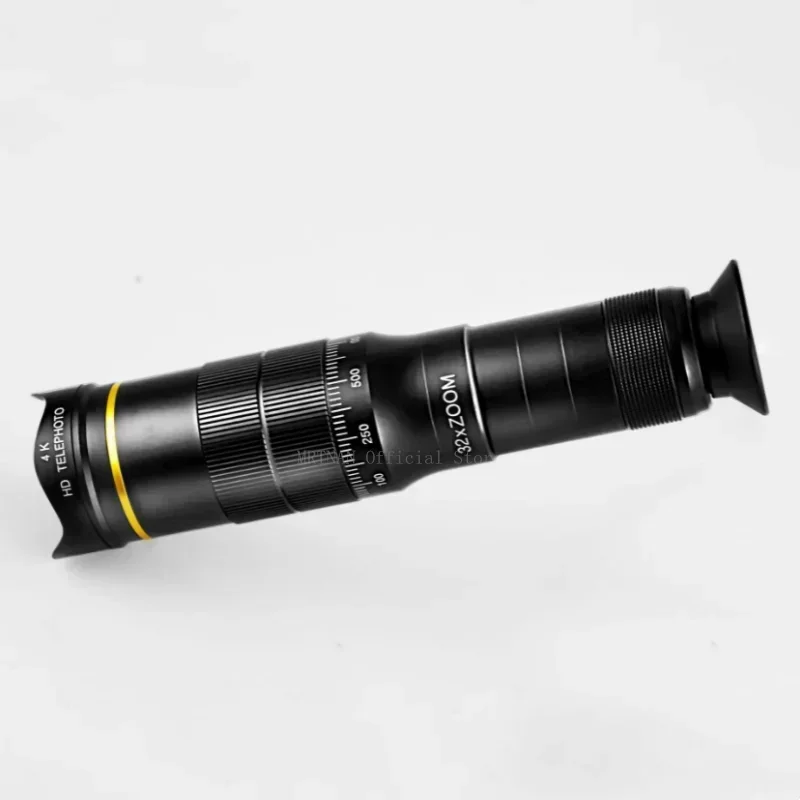 32x Professional Telescope Monocular HD Zoom Phone Lens Camera Telephoto With Tripod Metal Telescope For Tourism Camping
32x Professional Telescope Monocular HD Zoom Phone Lens Camera Telephoto With Tripod Metal Telescope For Tourism Camping