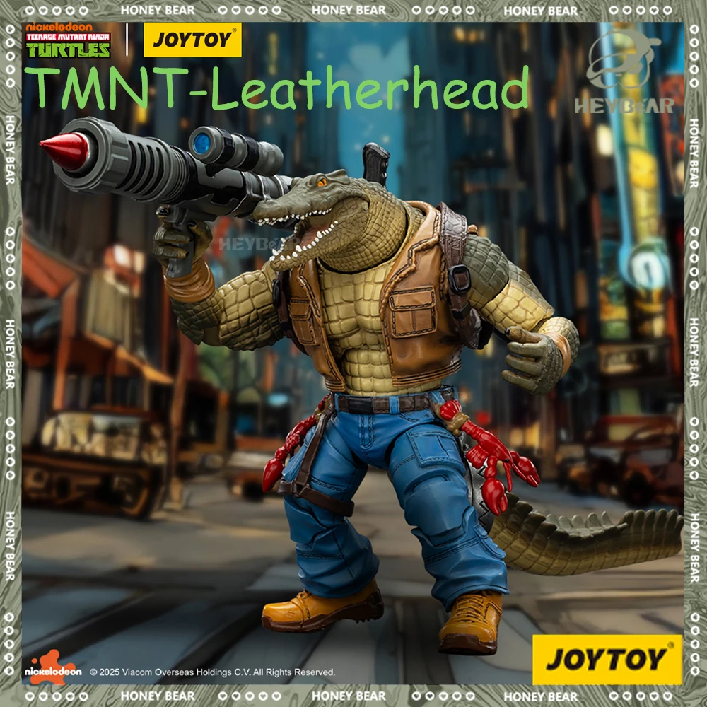 Новые черепашки ниндзя Joytoy Teenage Mutant 1/18, экшн-фигурка Tmnt-Leatherhead, коллекция фигурок, украшение, игрушка, подарки на день рождения для мальчика
Новые черепашки ниндзя Joytoy Teenage Mutant 1/18, экшн-фигурка Tmnt-Leatherhead, коллекция фигурок, украшение, игрушка, подарки на день рождения для мальчика