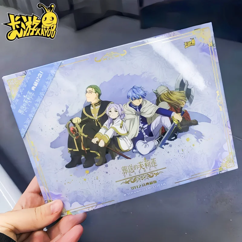 KAYOU Genuine Frieren beyond Journey's End Card Adventure Eternal Pack Anime Rare Role Collection Toy Gift Box
KAYOU Genuine Frieren beyond Journey's End Card Adventure Eternal Pack Anime Rare Role Collection Toy Gift Box