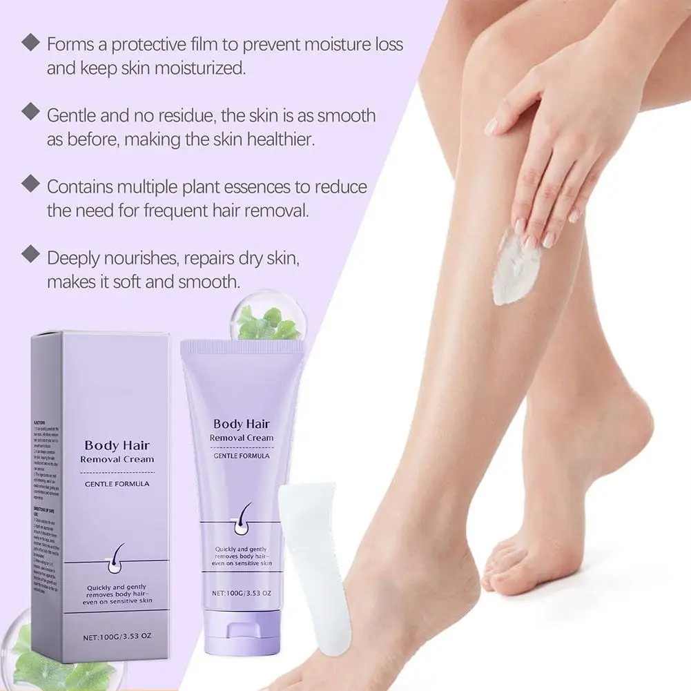 100ml Gentle Body Hair Removal Cream Permanent Epilator Cream Areas Health Painless Hair Remover Growth Inhibitor for Body Care
100ml Gentle Body Hair Removal Cream Permanent Epilator Cream Areas Health Painless Hair Remover Growth Inhibitor for Body Care