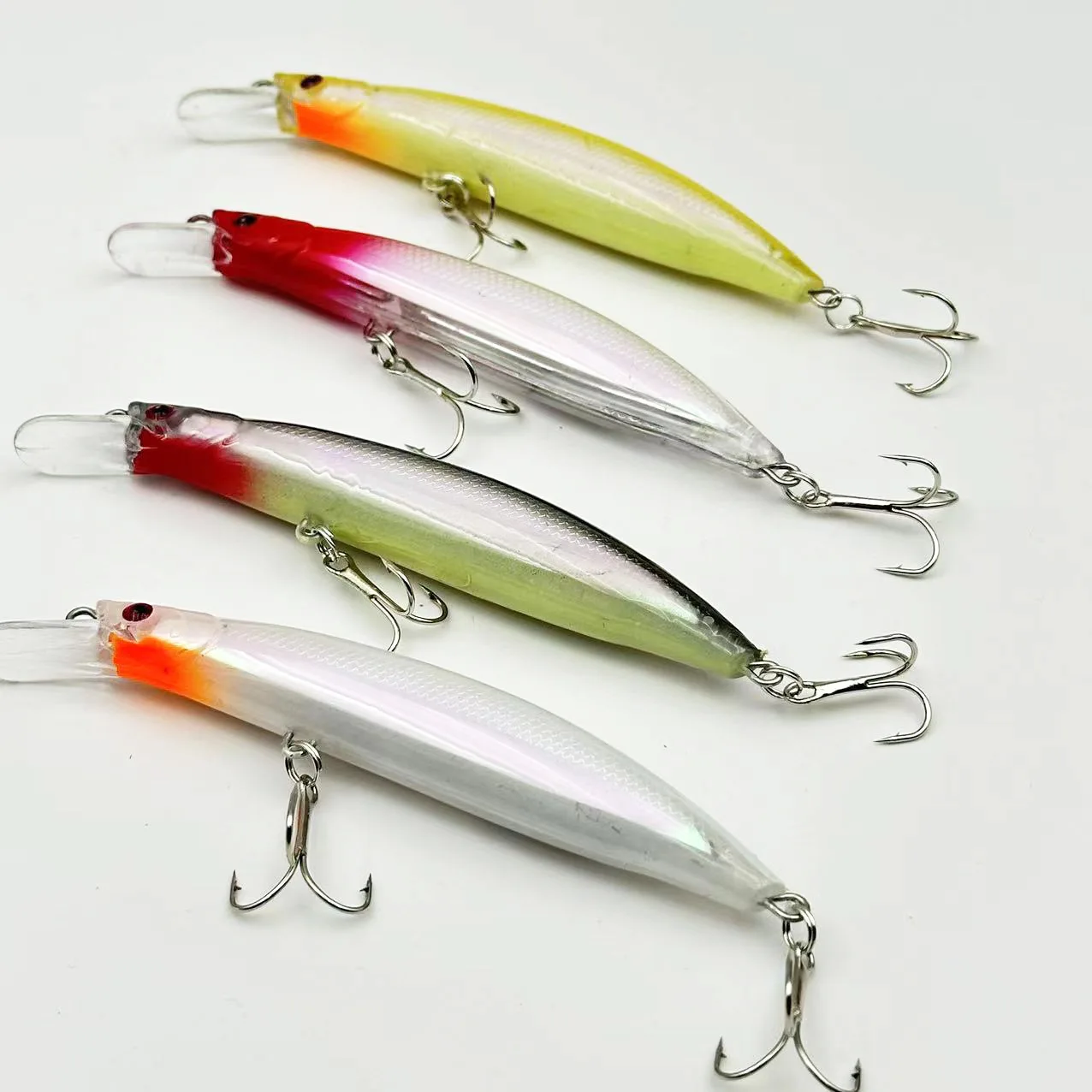 Fishing Lure Luminous Laser Sinking Minnow Sinking Design Laser Reflect Scale Weighted Longcast Hard Minnow Entity for BassPerch
Fishing Lure Luminous Laser Sinking Minnow Sinking Design Laser Reflect Scale Weighted Longcast Hard Minnow Entity for BassPerch