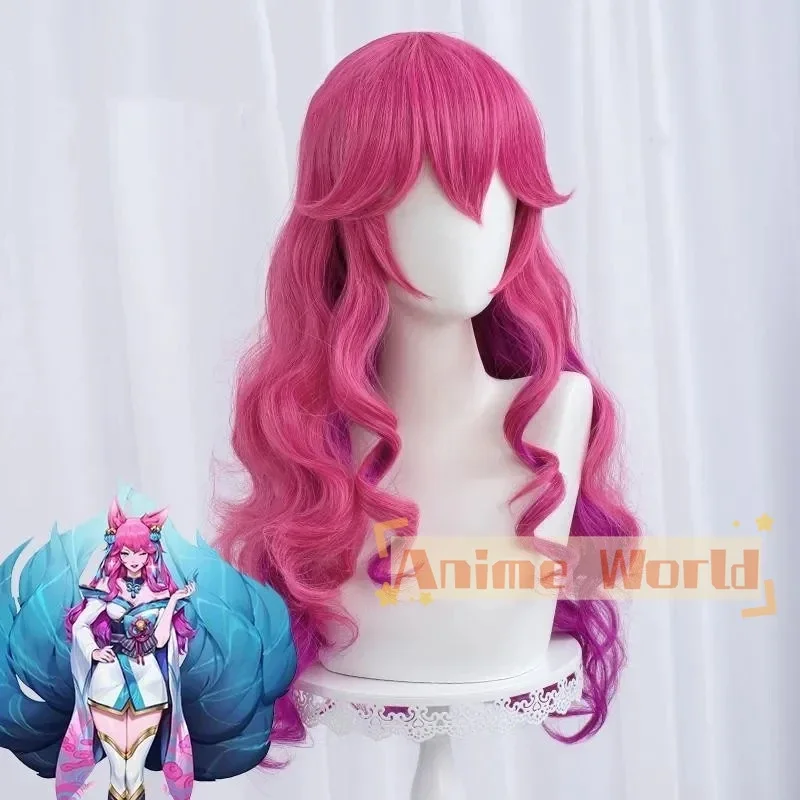 Spirit Blossom Ahri Halloween Purple Cosplay Wig Halloween Synthetic Hair Heat
Spirit Blossom Ahri Halloween Purple Cosplay Wig Halloween Synthetic Hair Heat