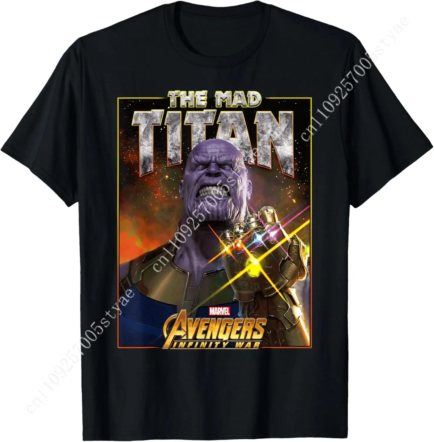 Marvel Infinity War Thanos Mad Titan Bling Graphic T-Shirt T-Shirt CosPlay
Marvel Infinity War Thanos Mad Titan Bling Graphic T-Shirt T-Shirt CosPlay
