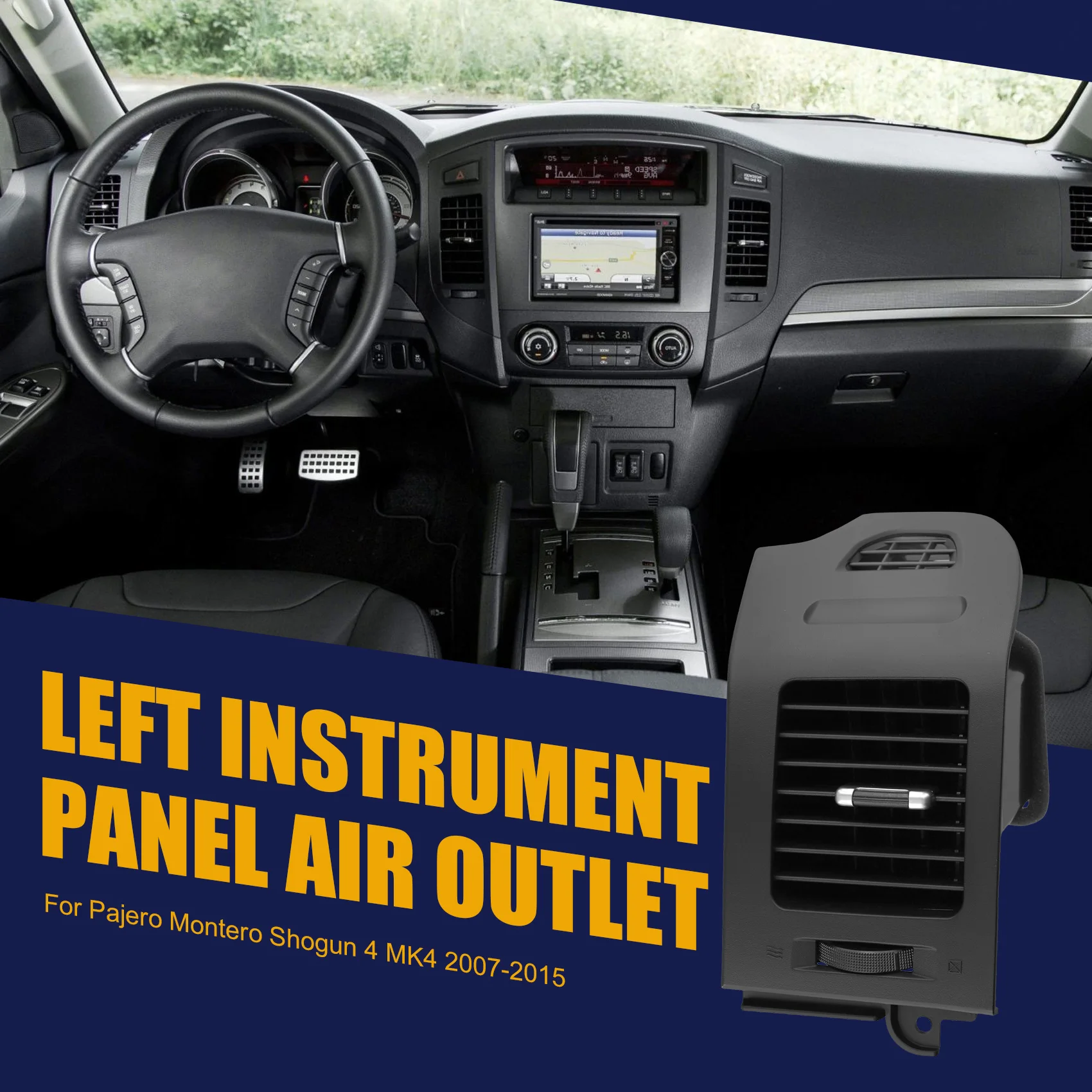 Practical Car Instrument Panel Air Outlet For Mitsubishi Pajero Montero Shogun 4 MK4 2007-2015 Left 8030A059XA
Practical Car Instrument Panel Air Outlet For Mitsubishi Pajero Montero Shogun 4 MK4 2007-2015 Left 8030A059XA