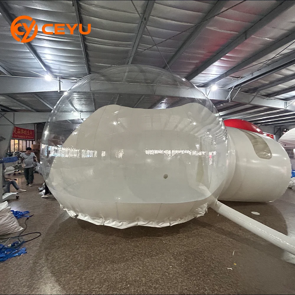 Ceyu Giant Clear 4M Diameter Transparent Advertising Inflatable Crystal Dome Show Room Buildings House Bubble Snow Tent Hotel
Ceyu Giant Clear 4M Diameter Transparent Advertising Inflatable Crystal Dome Show Room Buildings House Bubble Snow Tent Hotel
