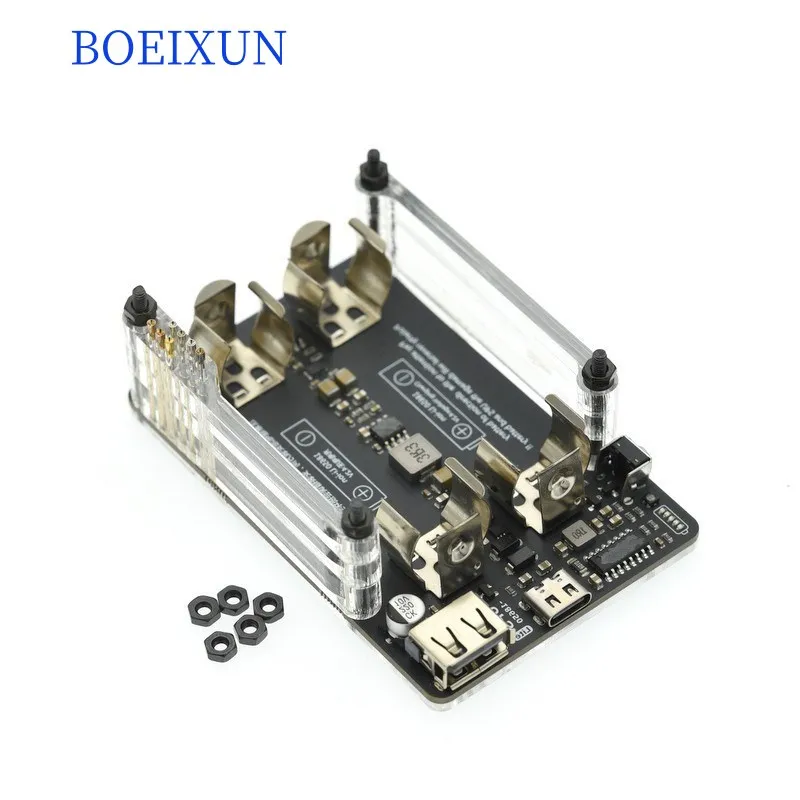 NEW UPS battery power expansion board with battery power metering 5V output for Raspberry pie Raspberry pi
NEW UPS battery power expansion board with battery power metering 5V output for Raspberry pie Raspberry pi