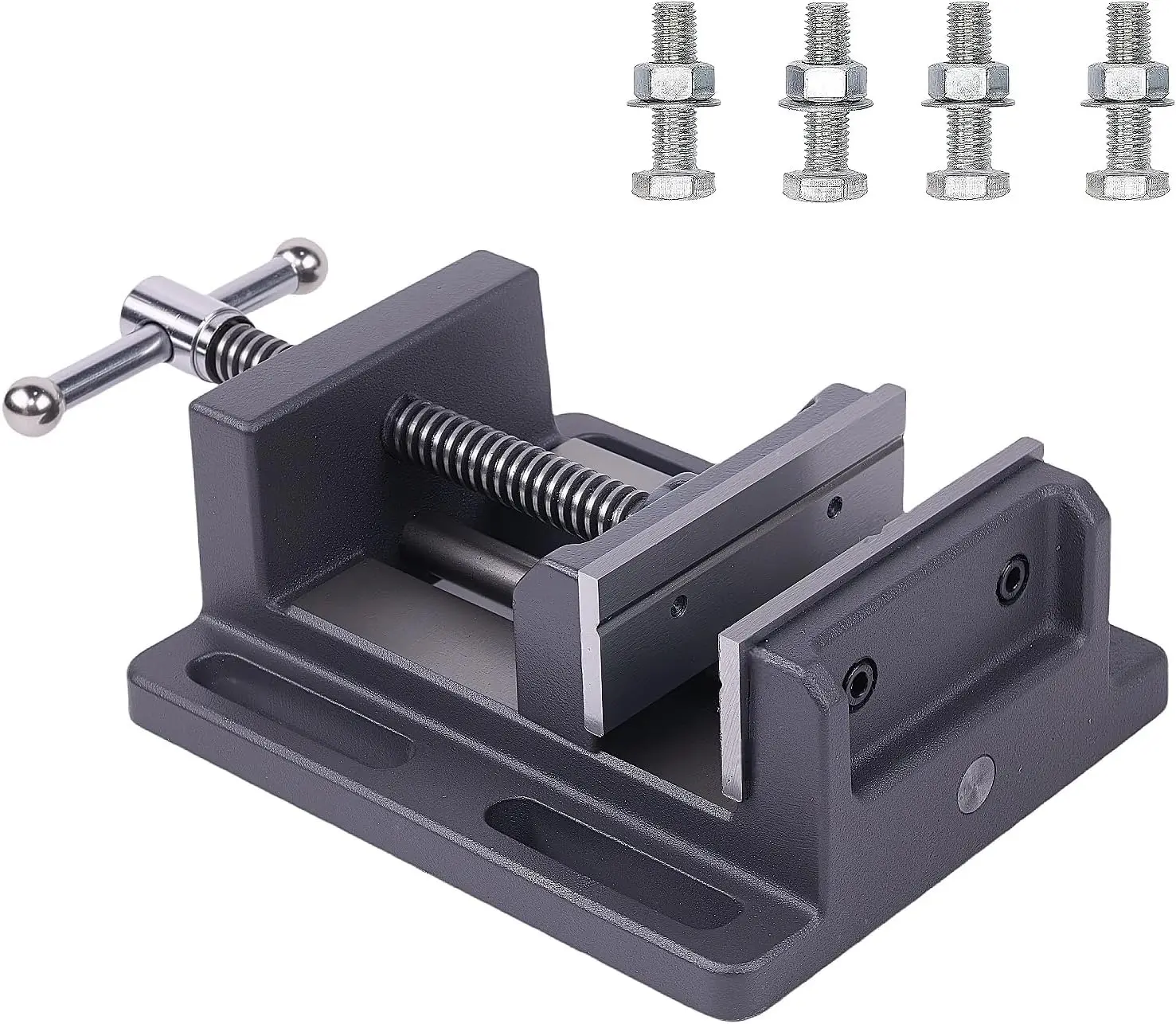 4" Heavy Duty Precision Drill Press Vise for Accurate Drilling and Clamping
4" Heavy Duty Precision Drill Press Vise for Accurate Drilling and Clamping