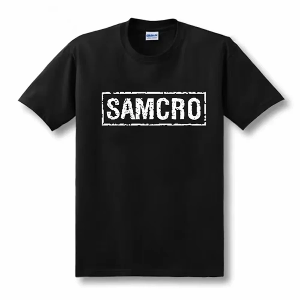 Sons of Anarchy SAMCRO Print T-shirt Men Women Trend Hip Hop Rock Oversized Short Sleeve Tee Cotton T Shirts Clothes Tops 65051
Sons of Anarchy SAMCRO Print T-shirt Men Women Trend Hip Hop Rock Oversized Short Sleeve Tee Cotton T Shirts Clothes Tops 65051