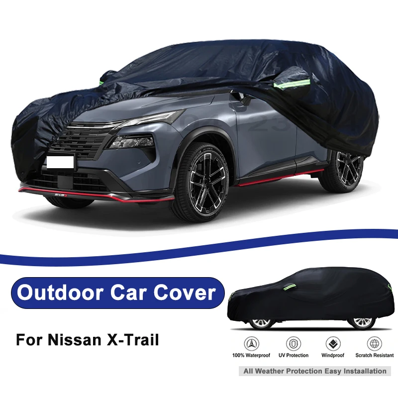 Outdoor Full Car Cover For Nissan X-Trail with Reflective Strips Waterproof Snowproof Dustproof UV Protection Auto Accessory
Outdoor Full Car Cover For Nissan X-Trail with Reflective Strips Waterproof Snowproof Dustproof UV Protection Auto Accessory