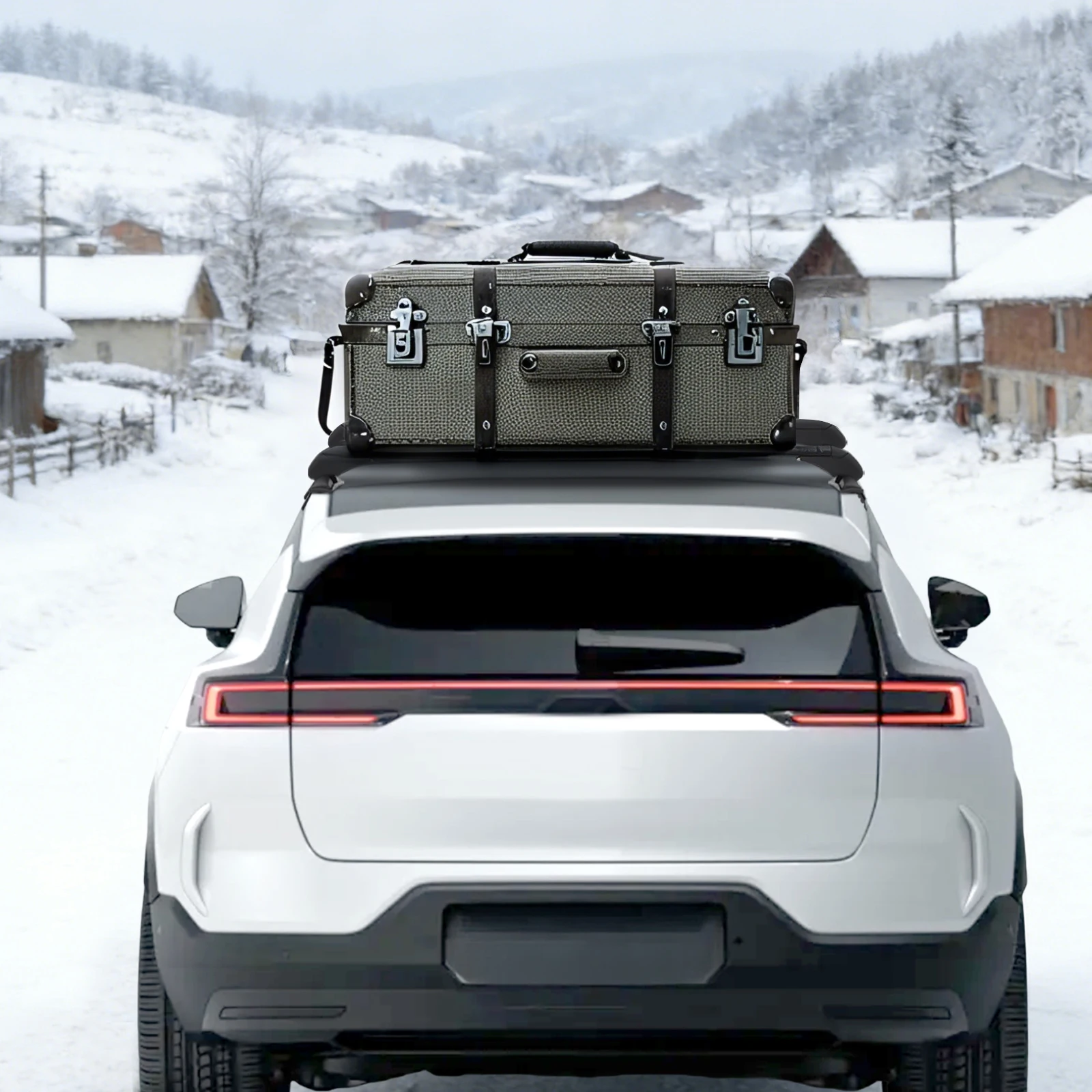 Universal Car Roof Rack Cross Bar, 100cm Lockable Cargo Bars for Car Top Carrier, No Drill Easy Installation with Door Clamp
Universal Car Roof Rack Cross Bar, 100cm Lockable Cargo Bars for Car Top Carrier, No Drill Easy Installation with Door Clamp