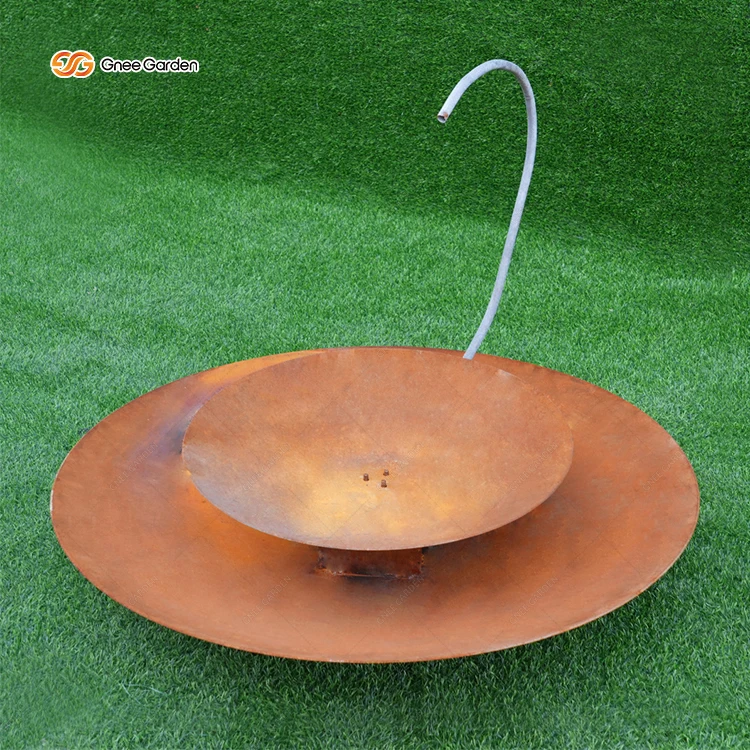 Luxurious Outdoor Corten Steel Water Fountain Garden Ornaments Water Feature for Outdoor Use
Luxurious Outdoor Corten Steel Water Fountain Garden Ornaments Water Feature for Outdoor Use