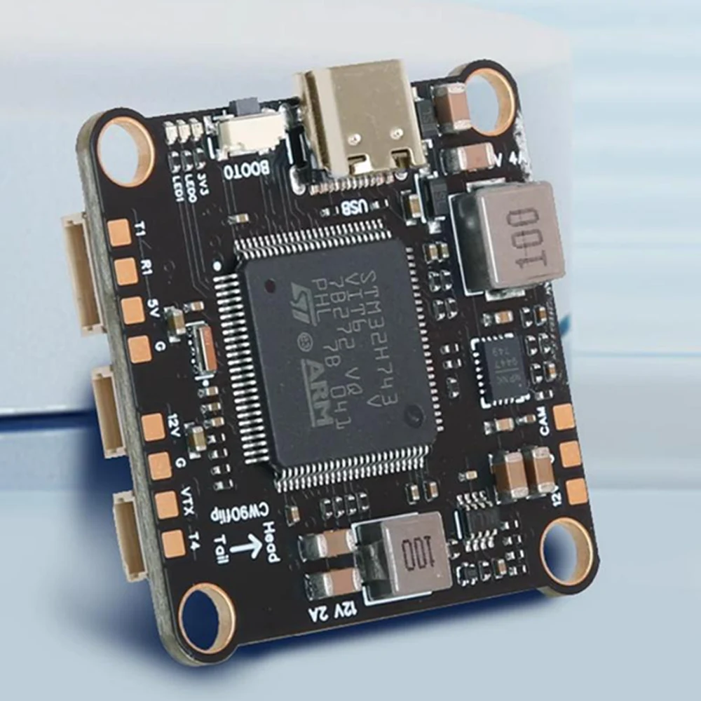 FlyingRC H7D FPV Flight Controller STM32H743 Dual ICM-42688-P Gyro Onboard 128MB Blackbox 12V/2A BEC FPV FC For FPV Racing Drone
FlyingRC H7D FPV Flight Controller STM32H743 Dual ICM-42688-P Gyro Onboard 128MB Blackbox 12V/2A BEC FPV FC For FPV Racing Drone