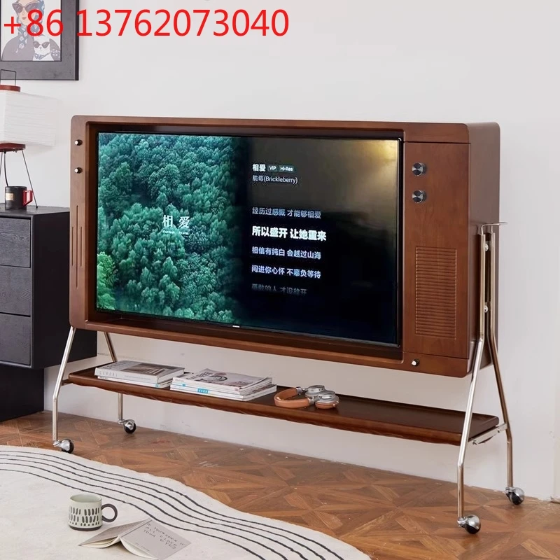 French Holder Modern TV Cabinet Living Room Luxury House Movable Bedroom Tv Stands Nordic Wheels Wood Fernsehtisch Furniture
French Holder Modern TV Cabinet Living Room Luxury House Movable Bedroom Tv Stands Nordic Wheels Wood Fernsehtisch Furniture