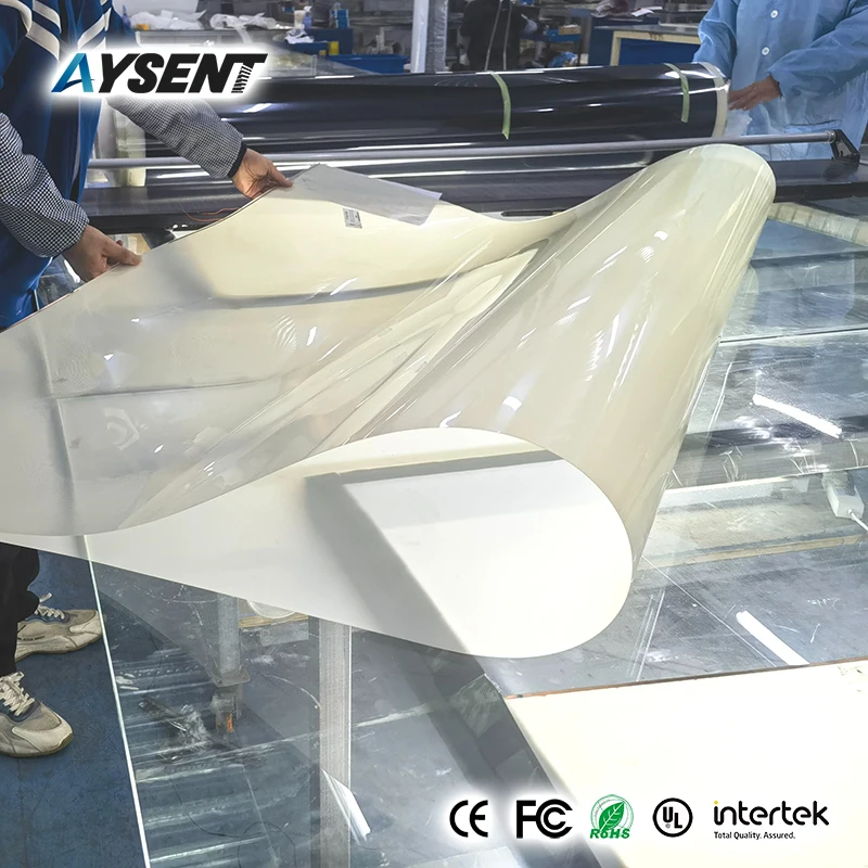 Переключаемая интеллектуальная пленка AC220V Электронная пленка с регулируемым тонированием управления Pdlc
Переключаемая интеллектуальная пленка AC220V Электронная пленка с регулируемым тонированием управления Pdlc