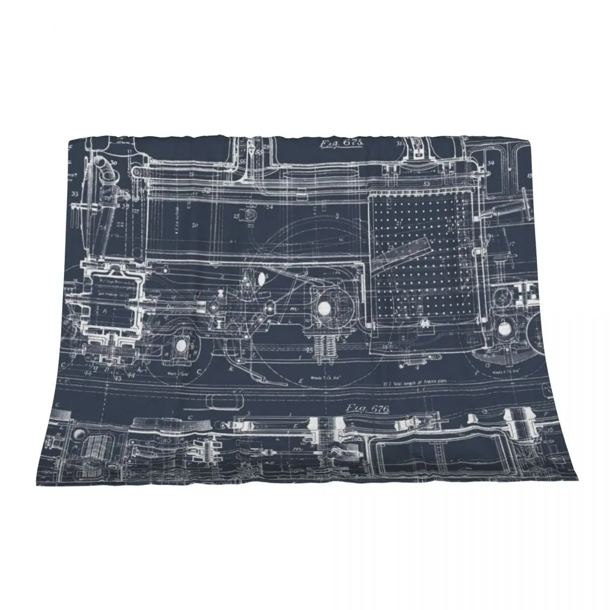 Steam Train Blueprint Throw Blanket Comforter Plaid Decorative Beds Blankets
Steam Train Blueprint Throw Blanket Comforter Plaid Decorative Beds Blankets