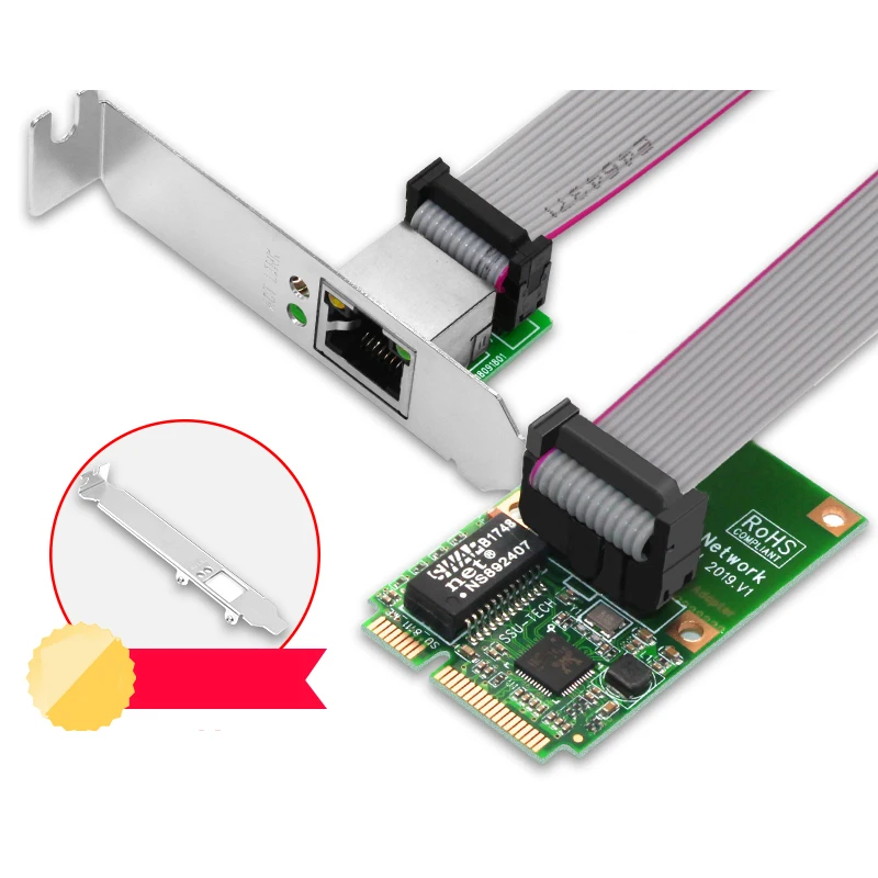 Сетевая мини-карта PCI-E, сетевой адаптер, бесплатный интернет, Lan адаптер Ethernet, гигабитная сетевая карта RJ45, Lan-карта, чипы Realtek 8111
Сетевая мини-карта PCI-E, сетевой адаптер, бесплатный интернет, Lan адаптер Ethernet, гигабитная сетевая карта RJ45, Lan-карта, чипы Realtek 8111