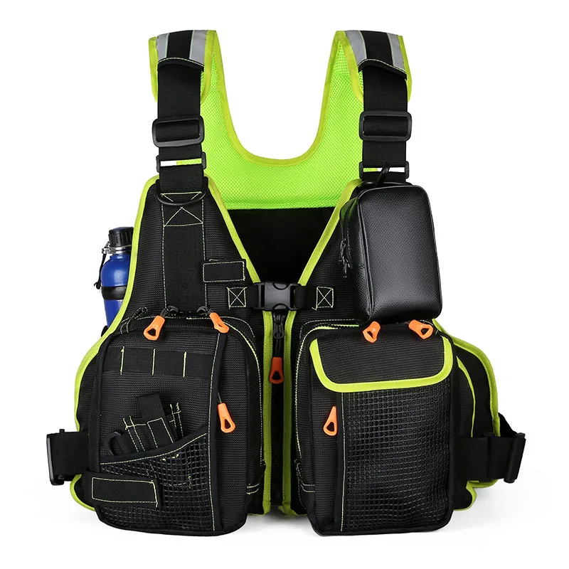 New Men's Life Jacket High Buoyancy Vest Portable Fishing Vest Multi-pocket Convenient Waterproof Outdoor Fishing Vest At Sea
New Men's Life Jacket High Buoyancy Vest Portable Fishing Vest Multi-pocket Convenient Waterproof Outdoor Fishing Vest At Sea