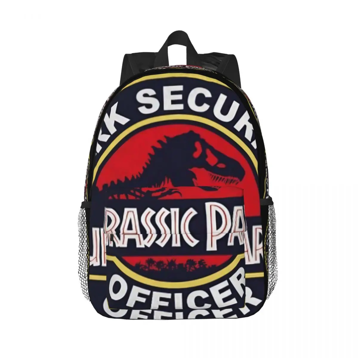 Jurassic Park Carpet Park Security Officer Backpack Middle High College School Student Bookbag
Jurassic Park Carpet Park Security Officer Backpack Middle High College School Student Bookbag