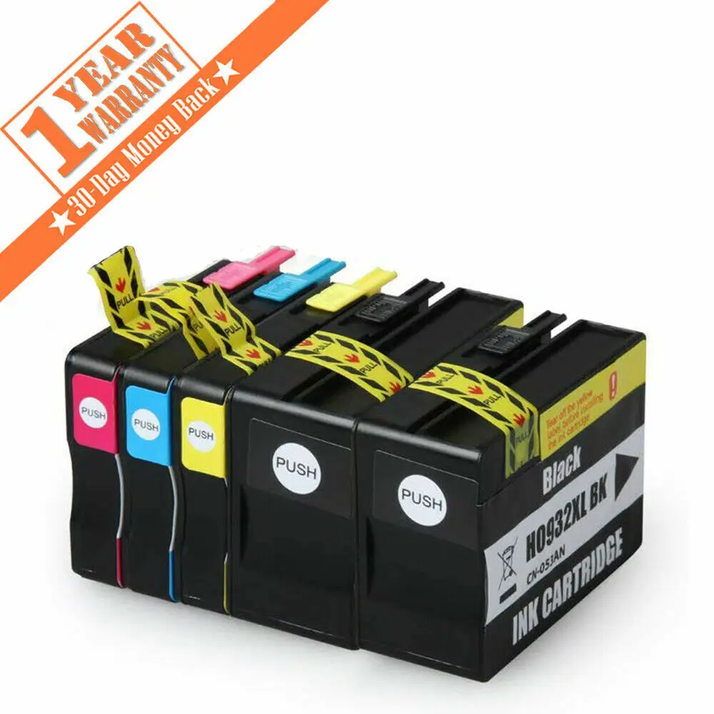 5x Premium 932 XL 933 XL Ink Cartridge for HP OfficeJet 7612 6700 7110 7610
5x Premium 932 XL 933 XL Ink Cartridge for HP OfficeJet 7612 6700 7110 7610