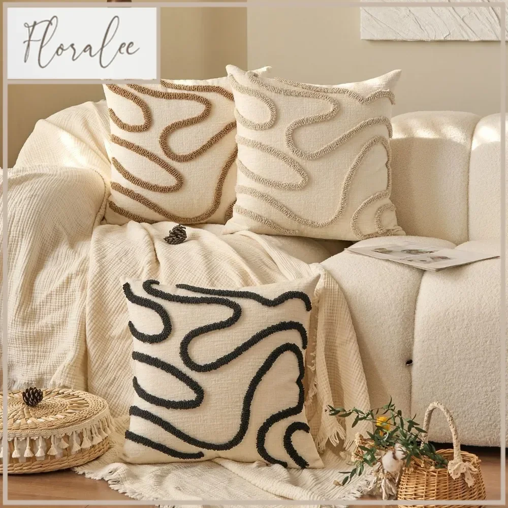 New Boho Style Pillow Cover 45 X 45 Geometric Lines Chenille Pillowcase Soft Cotton Washable Cushion Cover For Living Room
New Boho Style Pillow Cover 45 X 45 Geometric Lines Chenille Pillowcase Soft Cotton Washable Cushion Cover For Living Room