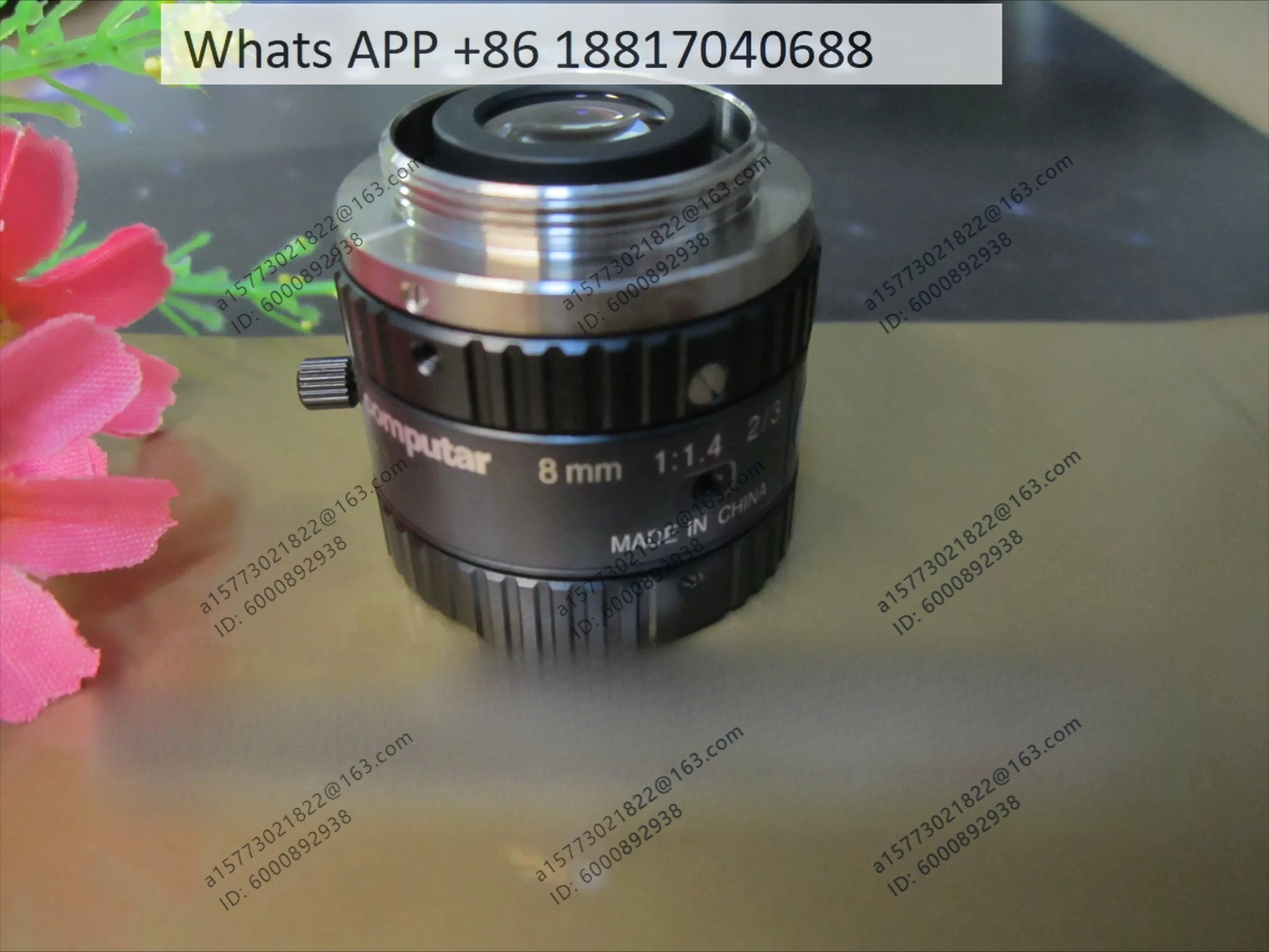 M0814-MP2 Japan, industrial lens 8mm focal length, second-hand goods
M0814-MP2 Japan, industrial lens 8mm focal length, second-hand goods