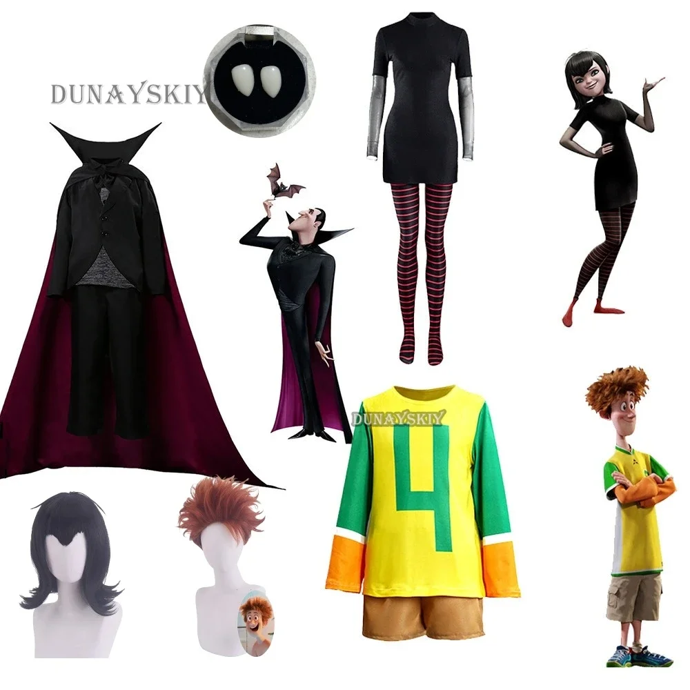CosplayAdults Kids Mavis Dracula Vampire Cosplay Costumes Tooth Black Cute Mavis Halloween Jonathan Carnival Fun Couple Family S
CosplayAdults Kids Mavis Dracula Vampire Cosplay Costumes Tooth Black Cute Mavis Halloween Jonathan Carnival Fun Couple Family S