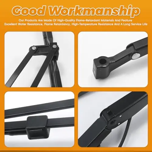 2 Front Wiper Arms For Toyota Land Cruiser 70/80 Series 1990–1999, Left And Right Replacement With Microfiber Cleaning Cloth
2 Front Wiper Arms For Toyota Land Cruiser 70/80 Series 1990–1999, Left And Right Replacement With Microfiber Cleaning Cloth