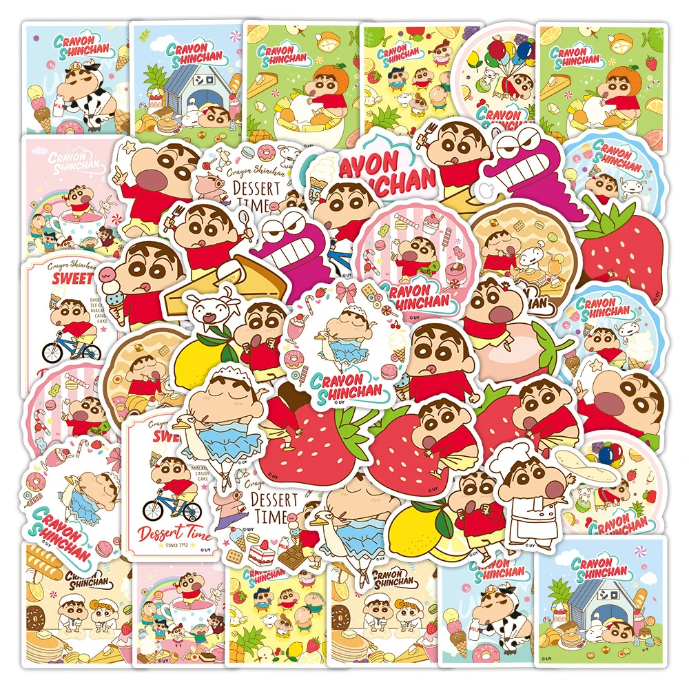 10/30/50pcs Cute Crayon Shin-chan Anime Stickers Classic Japan Manga Decals DIY Scrapbook Laptop Guitar Cartoon Sticker Kid Toys
10/30/50pcs Cute Crayon Shin-chan Anime Stickers Classic Japan Manga Decals DIY Scrapbook Laptop Guitar Cartoon Sticker Kid Toys