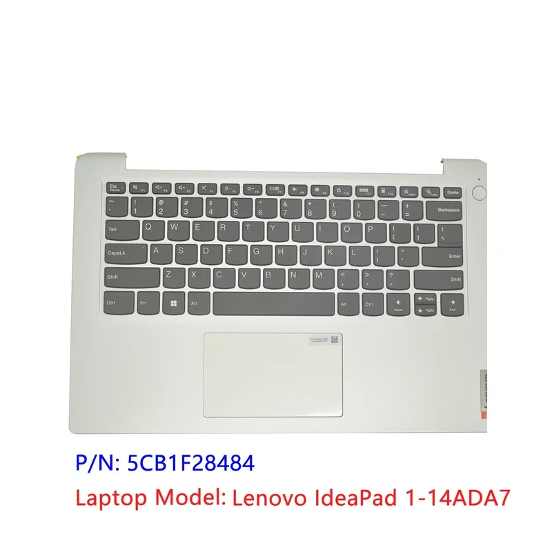 Orig New For Lenovo IdeaPad 1-14ADA7 Laptop Upper Case Palmrest KB Bezel with Us keyboard & Touchpad 5CB1F28484
Orig New For Lenovo IdeaPad 1-14ADA7 Laptop Upper Case Palmrest KB Bezel with Us keyboard & Touchpad 5CB1F28484