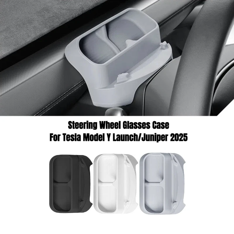 Чехол для очков на руль для Tesla Model Y Launch/Juniper 2024, органайзер для автомобильных аксессуаров, ящик для хранения автомобильных солнцезащитных очков, интерьер
Чехол для очков на руль для Tesla Model Y Launch/Juniper 2024, органайзер для автомобильных аксессуаров, ящик для хранения автомобильных солнцезащитных очков, интерьер