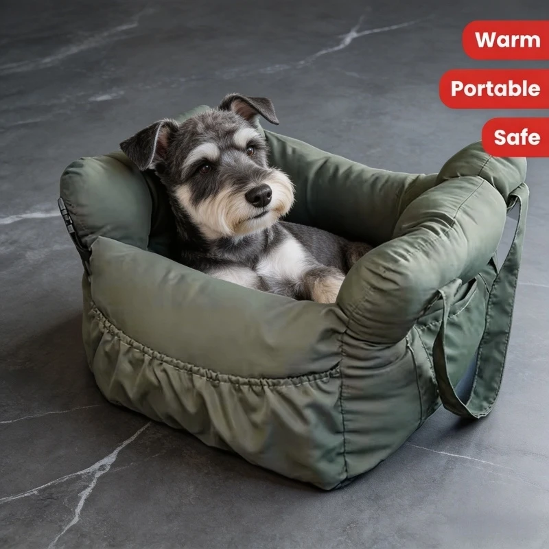 Washable Non-Slip Dog Car Seat with Safety Belt Secure Straps Pet Car Bed Travel Carrier for Small Dogs Safe Car Travel Use
Washable Non-Slip Dog Car Seat with Safety Belt Secure Straps Pet Car Bed Travel Carrier for Small Dogs Safe Car Travel Use