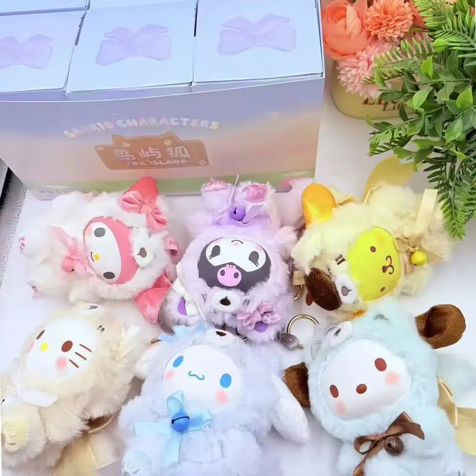 2026 New Kuromi Fox Island Series Vinyl Plush Blind Box Cute Cartoon Hello Kitty Kuromi Pendants Girl Bag Ornament Toy Gifts
2026 New Kuromi Fox Island Series Vinyl Plush Blind Box Cute Cartoon Hello Kitty Kuromi Pendants Girl Bag Ornament Toy Gifts
