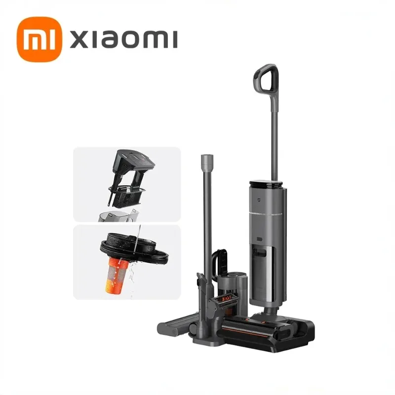 XIAOMI MIJIA 3Max Wireless Floor Scrubber , Sweeping and Mopping, Lying Flat, Washing, Drying, Vacuuming and Mite Removal
XIAOMI MIJIA 3Max Wireless Floor Scrubber , Sweeping and Mopping, Lying Flat, Washing, Drying, Vacuuming and Mite Removal