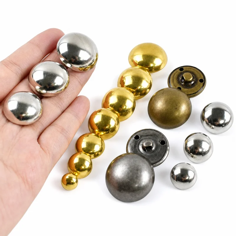 50/100Pcs 15-25mm Metal Mushroom Shank Buttons Round Dome Coat Shirt Bags Studs for Sewing Leather Crafts Decorative Accessories
50/100Pcs 15-25mm Metal Mushroom Shank Buttons Round Dome Coat Shirt Bags Studs for Sewing Leather Crafts Decorative Accessories