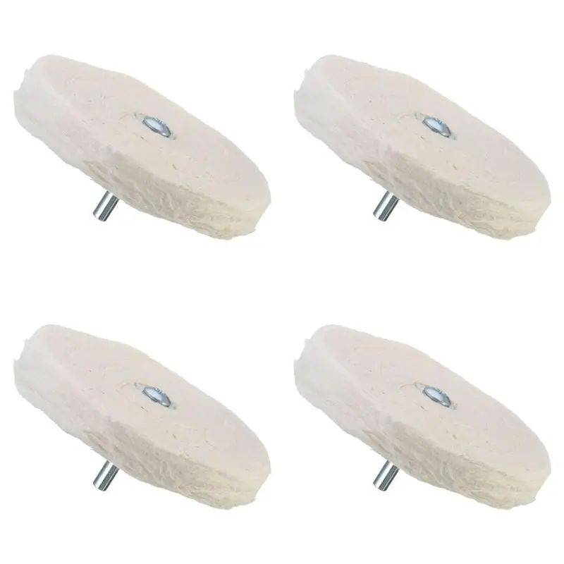 4Pcs 4Inch 100Mm Cloth Polishing Mop Wheel Pad For Power/Battery Drill Buffing Grinder-A68E
4Pcs 4Inch 100Mm Cloth Polishing Mop Wheel Pad For Power/Battery Drill Buffing Grinder-A68E