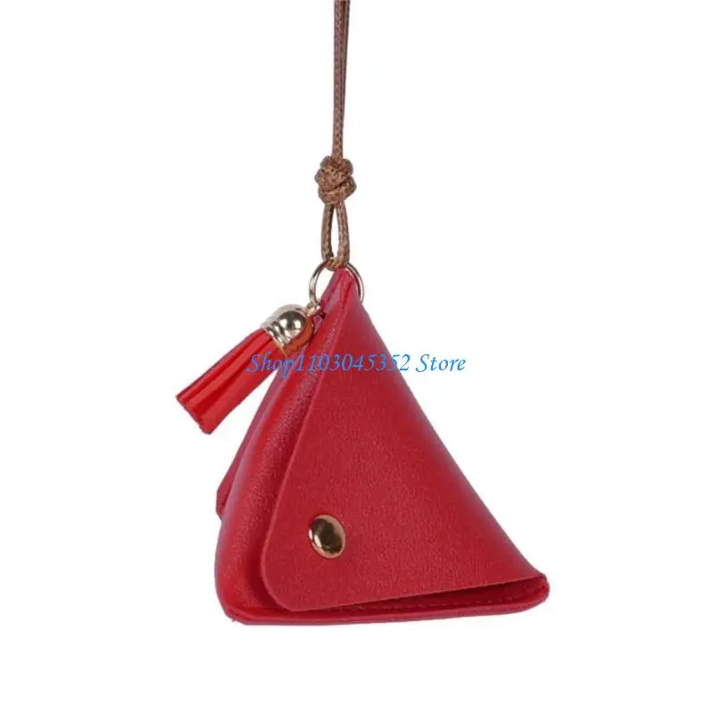 A3PE Zongzi Bag Leather Purse for Women Girl Soft Small Change Wallet Headphone Bag Coin Pocket Triangle Coin Purse
A3PE Zongzi Bag Leather Purse for Women Girl Soft Small Change Wallet Headphone Bag Coin Pocket Triangle Coin Purse
