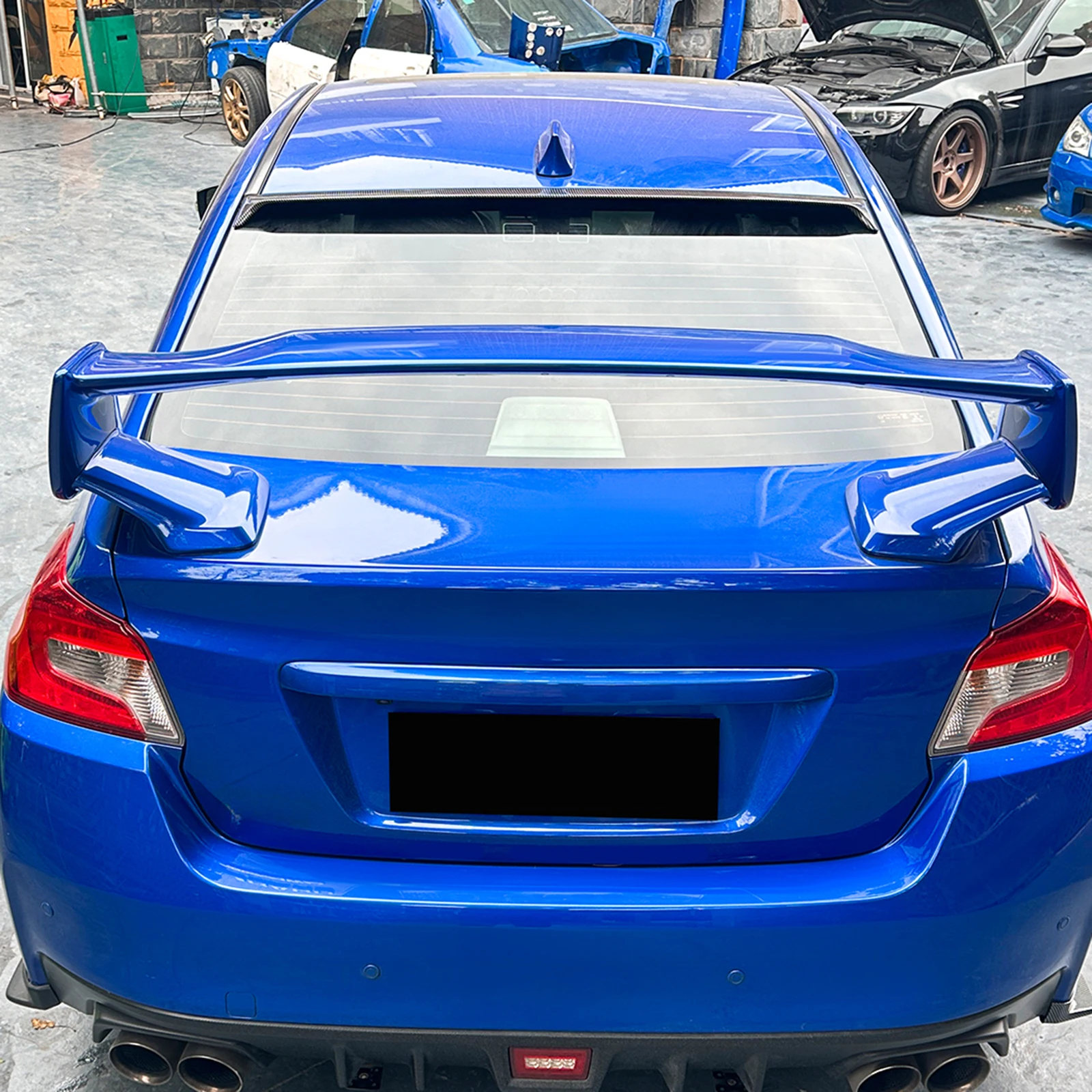 Car Rear Window Roof Spoiler Wing For Subaru WRX STI VA 2014-2021 Gloosy Black/Carbon Fiber Look Top Tail Upper Splitter Lip
Car Rear Window Roof Spoiler Wing For Subaru WRX STI VA 2014-2021 Gloosy Black/Carbon Fiber Look Top Tail Upper Splitter Lip