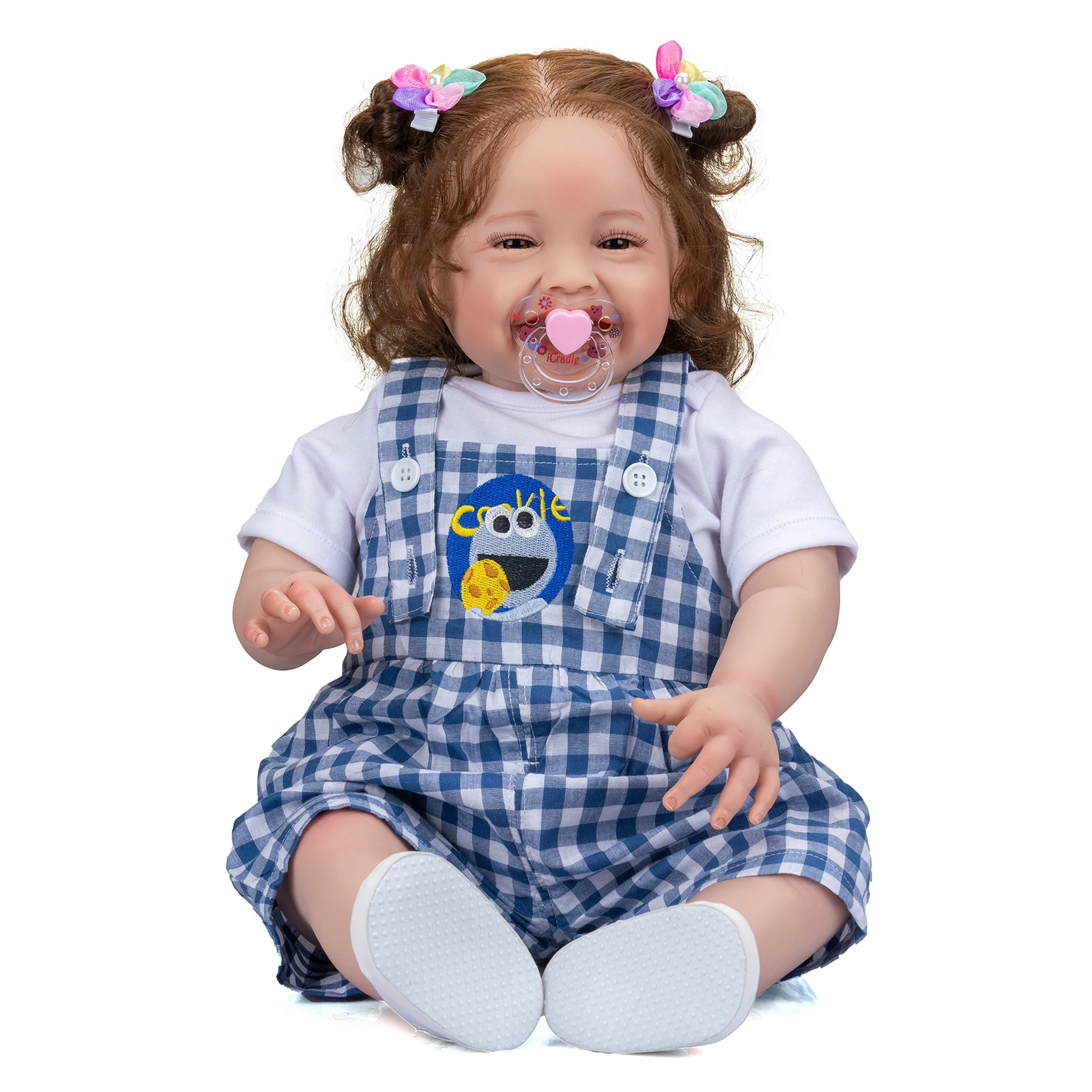 24-дюймовая кукла Reborn для малышей Mila Our Happy Baby с длинными волосами Размер 6 месяцев Реальные куклы Bonecas Bebê Reborn
24-дюймовая кукла Reborn для малышей Mila Our Happy Baby с длинными волосами Размер 6 месяцев Реальные куклы Bonecas Bebê Reborn
