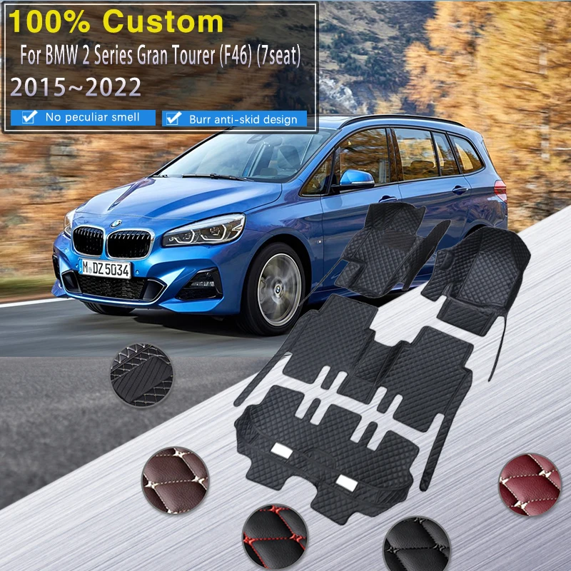 Автомобильные коврики для BMW 2 серии F46 Gran Tourer 7seat 2015 ~ 2022, противогрязевые коврики, роскошные кожаные коврики, коврики, аксессуары для автомобиля
Автомобильные коврики для BMW 2 серии F46 Gran Tourer 7seat 2015 ~ 2022, противогрязевые коврики, роскошные кожаные коврики, коврики, аксессуары для автомобиля