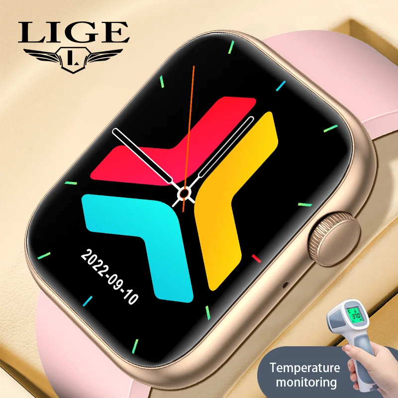 LIGE Waterproof Women Smart Band Watch Real-time Weather Forecast Men Watches Sports Ladies Smart Watch For Women Android IOS
LIGE Waterproof Women Smart Band Watch Real-time Weather Forecast Men Watches Sports Ladies Smart Watch For Women Android IOS