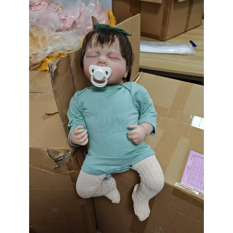 49 см LouLou такой же, как фото, реалистичная ручная работа, кукла реборн для девочек с модным комплектом одежды
49 см LouLou такой же, как фото, реалистичная ручная работа, кукла реборн для девочек с модным комплектом одежды