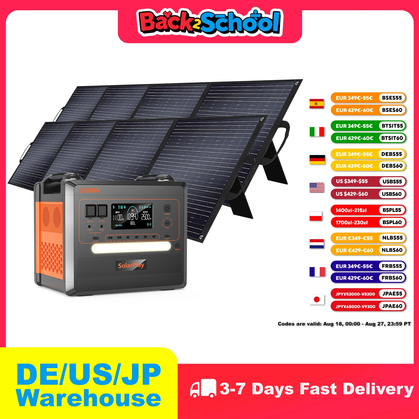 SOLARPLAY 720000mAh Electric Generator Q2402M Energy Storage 200W Folding Solar Plate Mobile Charger Photovoltaic Panels
SOLARPLAY 720000mAh Electric Generator Q2402M Energy Storage 200W Folding Solar Plate Mobile Charger Photovoltaic Panels