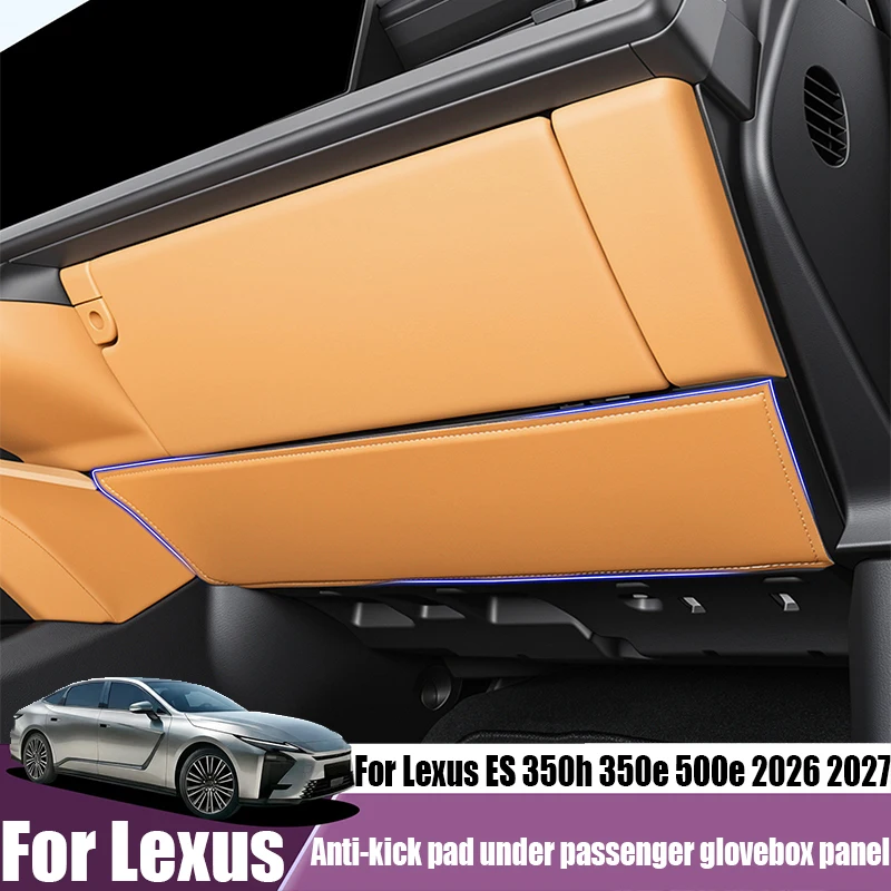 Anti-kick pad under passenger glove box panel car interior decoration modification parts For Lexus ES 350h 350e 500e 2026 2027
Anti-kick pad under passenger glove box panel car interior decoration modification parts For Lexus ES 350h 350e 500e 2026 2027