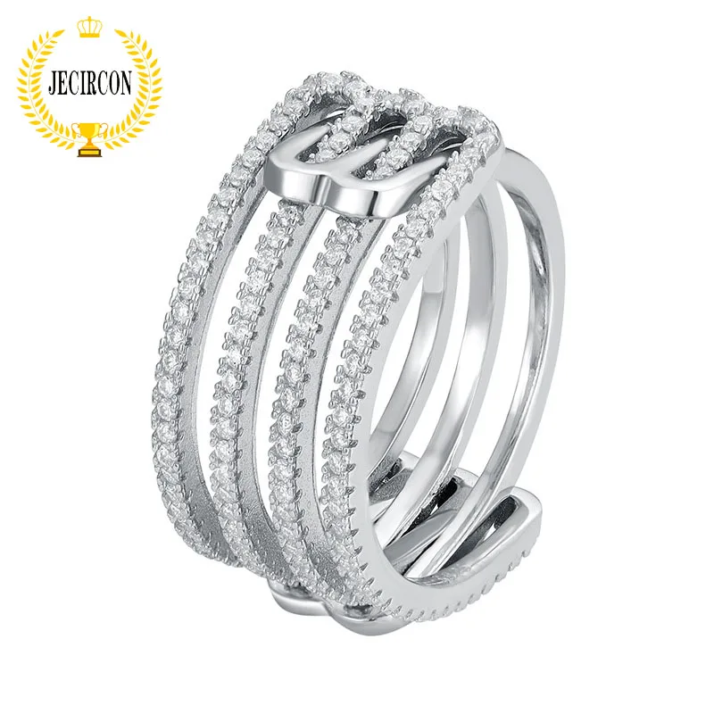 JECIRCON Shiny Moissanite Ring Pendant Integrated Jewelry for Women 925 Sterling Silver Handmade Magic Ring 2024 New Accessories
JECIRCON Shiny Moissanite Ring Pendant Integrated Jewelry for Women 925 Sterling Silver Handmade Magic Ring 2024 New Accessories