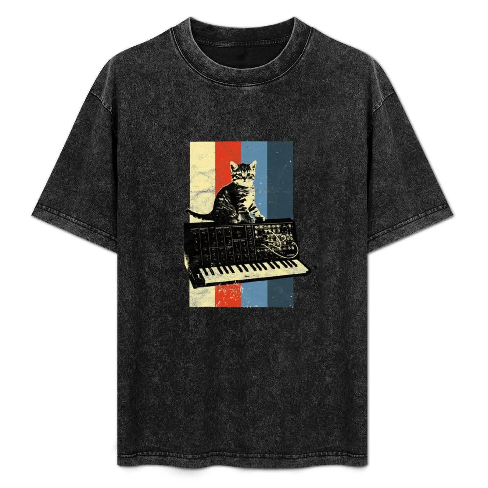 Synthesizer & Cat Vintage Analog - Synth Techno design T-Shirt Fashion Print Casual Short Sleeve
Synthesizer & Cat Vintage Analog - Synth Techno design T-Shirt Fashion Print Casual Short Sleeve