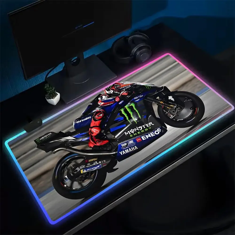 Fabio Quartararo Moto NO Mouse Pad Anime Gaming Mouse Pad LED Table Pads Backlit Rubber Desktop XXL RGB Desk Mats
Fabio Quartararo Moto NO Mouse Pad Anime Gaming Mouse Pad LED Table Pads Backlit Rubber Desktop XXL RGB Desk Mats