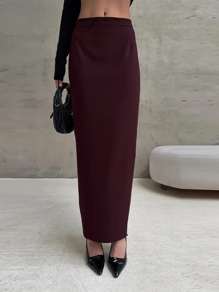 Элегантная женская длинная юбка-труба с разрезом, однотонная, повседневная, приталенная, с завышенной талией, для весенней коллекции 2026 года
Элегантная женская длинная юбка-труба с разрезом, однотонная, повседневная, приталенная, с завышенной талией, для весенней коллекции 2026 года